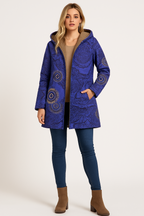 Giacca Invernale Floreale da Donna