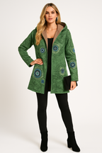 Giacca Invernale Floreale da Donna