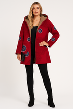 Giacca Invernale Floreale da Donna