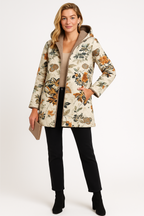 Giacca Invernale Floreale da Donna