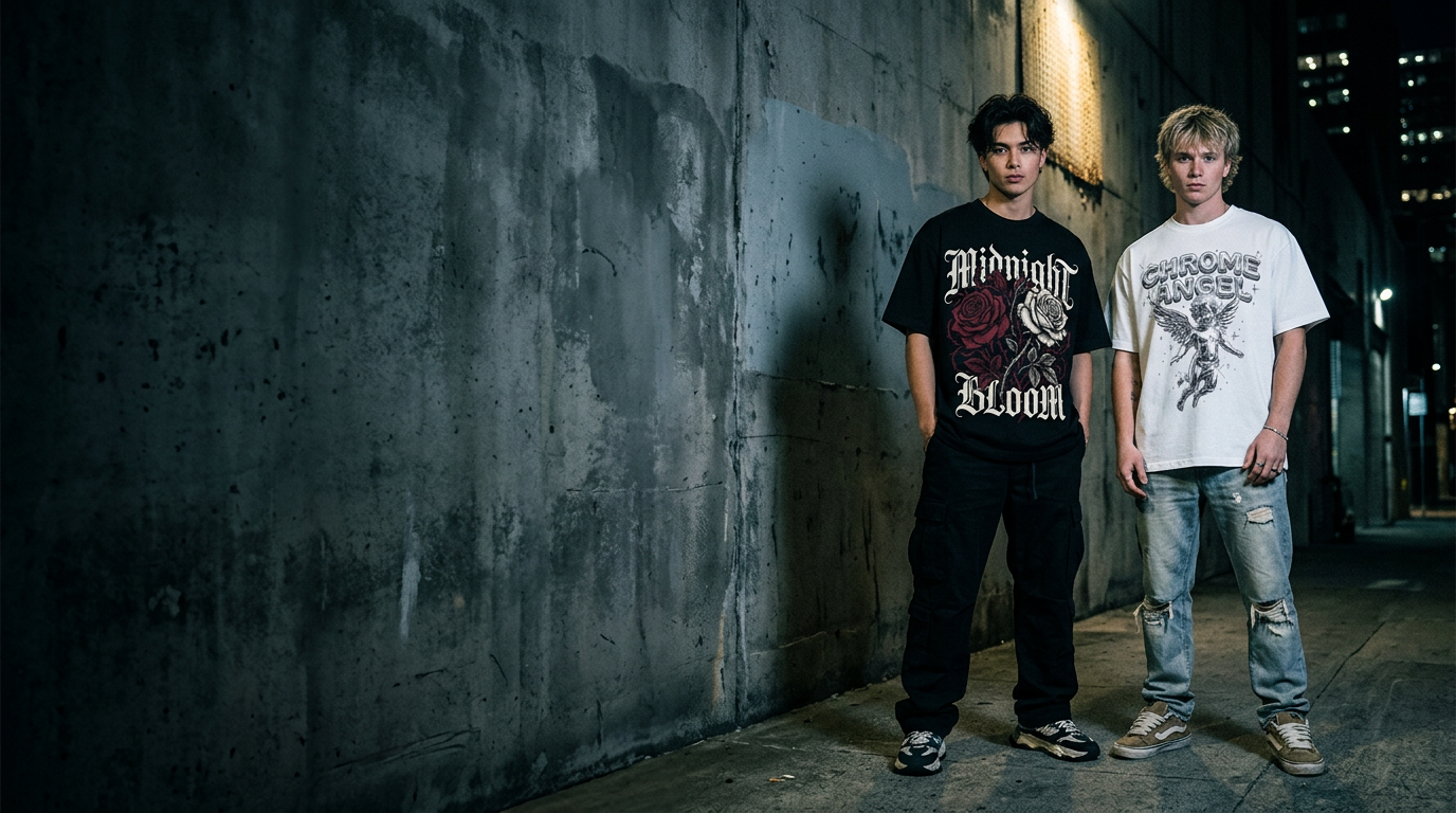 Campagna streetwear Orsano - t-shirt oversize