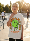T-Shirt Oversize Acid Wave - Indossata