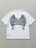 T-Shirt Oversize Chrome Angel - Vista posteriore